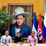 Medios del poder ciudadano de Nicaragua en videoconferencia con Partido Rusia Unida
