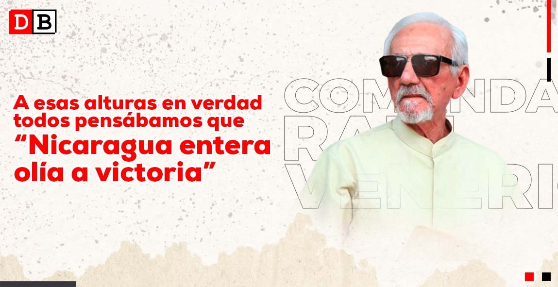 A esas alturas en verdad todos pensábamos que Nicaragua entera olía a victoria