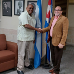 Nicaragua profundiza relaciones con la Escuela Nacional de Salud Publica de Cuba