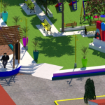 Remodelan Parque Juan José Morales de Buenos Aires, Rivas