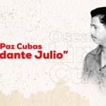 Comandante Julio, combatiendo heroicamente en la Ofensiva Final