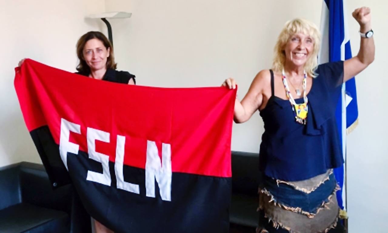 Embajadora de Nicaragua se reúne con periodista italiana