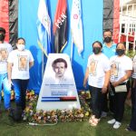 Inauguran monumento al Héroe y Mártir Bidkar Muñoz en Granada