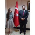 Fraternal encuentro con la embajadora de Turquía en Nicaragua