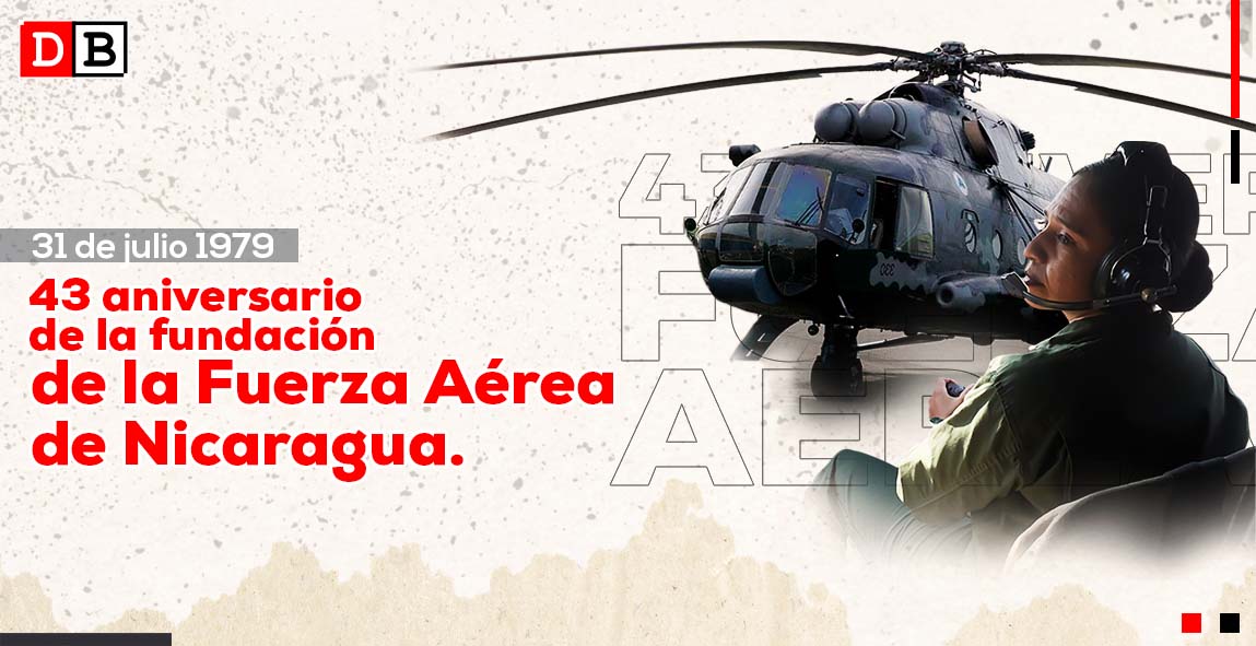 43 Aniversario de la fundación de la Fuerza Aérea del Ejército de Nicaragua 
