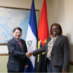 Nicaragua recibe visita de embajadora de Angola