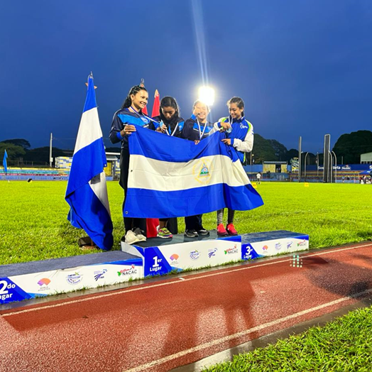 Nicaragua gana 22 medallas en Campeonato Centroamericano de Atletismo Mayor