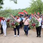 Dedican mausoleo a los héroes y mártires del Fortín de Acosasco