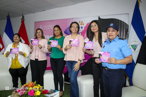 Cartilla con mecanismo para prevenir femicidios será distribuida en Nicaragua