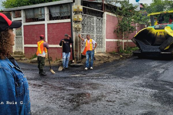Programa Calles para el Pueblo aumenta cobertura en todos los barrios de Managua