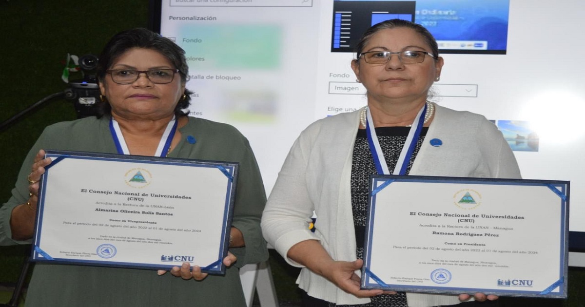 Autoridades del CNU toman posesión de sus cargos para el período 2022-2024