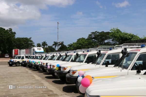 Gobierno Sandinista invierte 650 mil dólares en 15 nuevas ambulancias