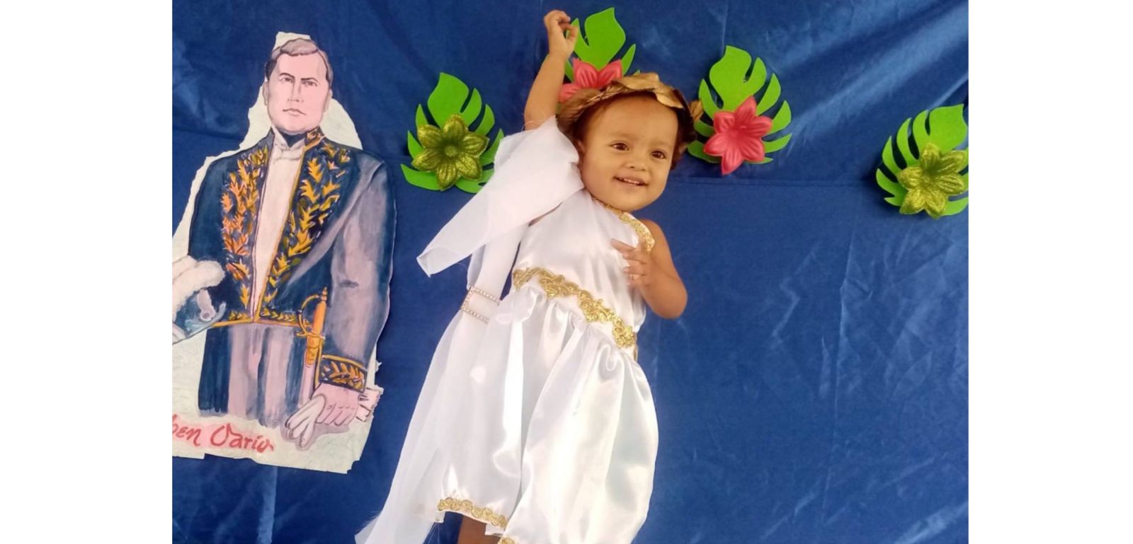 Niñez nicaragüense celebra 134 aniversario de Azul