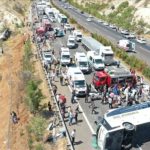 Doble choque en el sur de Türkiye deja 16 muertos