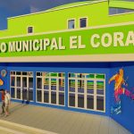 Polideportivo se construye en El Coral