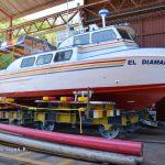 El diamante casi listo para recorrer el Lago Cocibolca