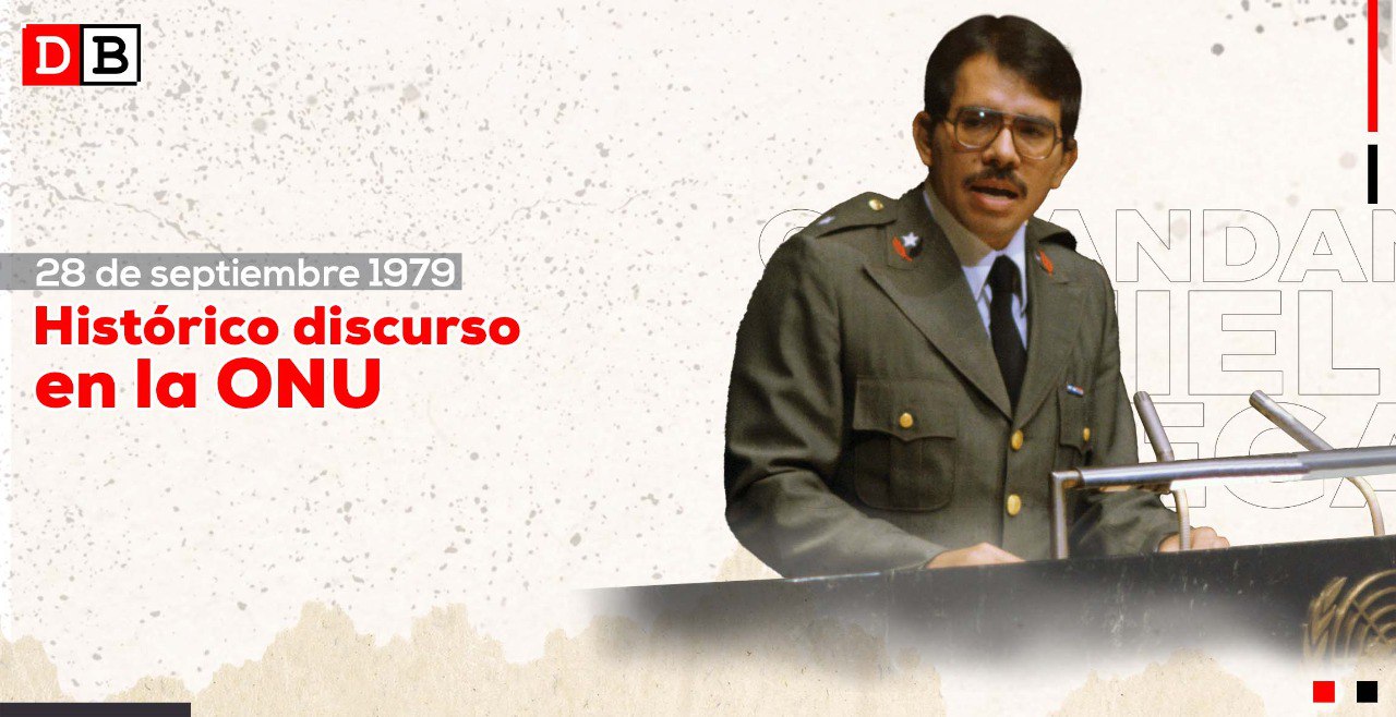 27 de septiembre de 1979: El Comandante Daniel Ortega y el llamado de paz justa para los pueblos