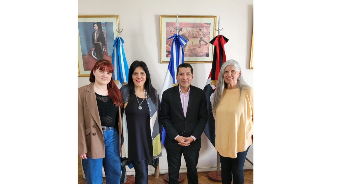 Trovadora Argentina confirma voluntad de colaborar culturalmente con Nicaragua