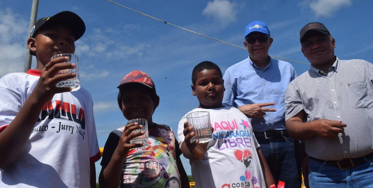 Histórico proyecto de agua potable se inaugura en Bilwi