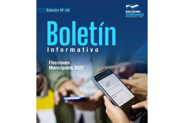 Nicaragua avanza con actividades para los comicios municipales 2022