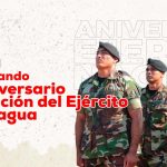 Conmemorando el 43 aniversario de fundación del Ejército de Nicaragua: Patria y Libertad