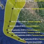 Tormenta tropical Orlene amenaza al Pacífico mexicano