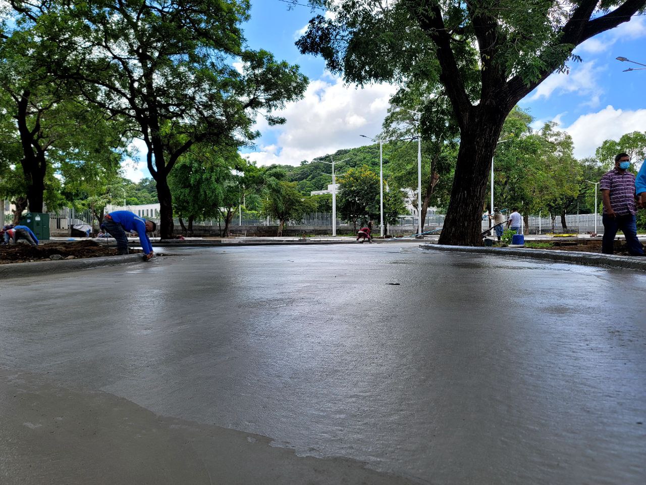 Casi lista la reconstrucción del Parque Las Piedrecitas