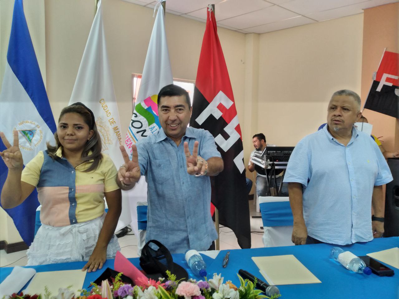 Comerciantes de Managua respaldan fórmula de la Alianza Unida Nicaragua Triunfa