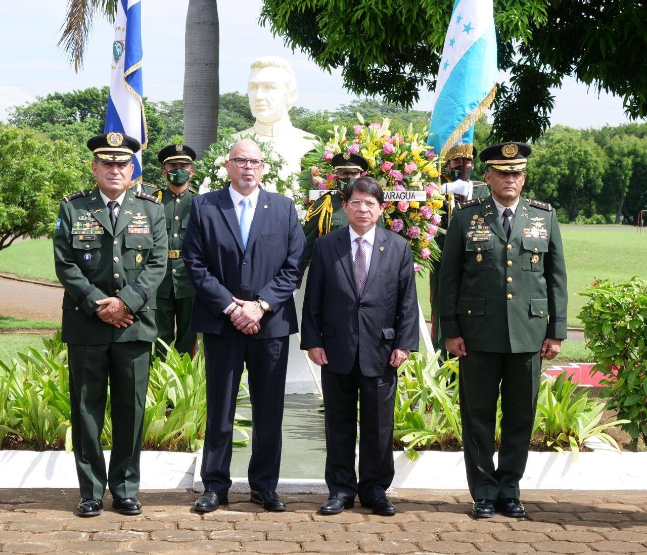 Nicaragua en conmemoración del 230 aniversario natal del General Francisco Morazán