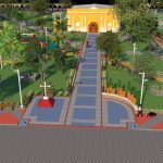 Rehabilitan Parque Central Lilian Velásquez en Tisma
