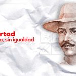 Sin libertad no hay vida, sin igualdad no hay luz