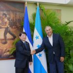 Nicaragua recibe al nuevo  embajador de Honduras