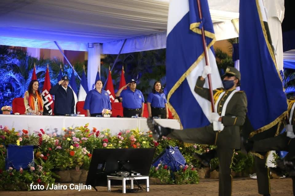 Comandante Daniel Ortega – 43 aniversario del MIGOB