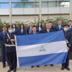 Nicaragua iza bandera nacional en Beijing