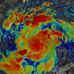 Tormenta tropical Julia avanza por Nicaragua