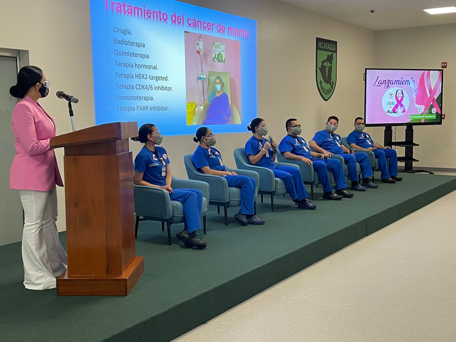 Nueva unidad de mama en el Hospital Militar