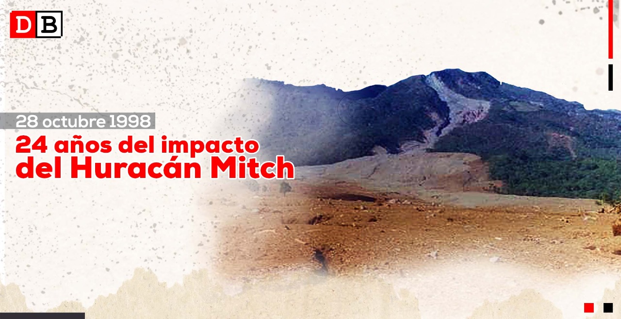 A 24 años del paso devastador del Huracán Mitch