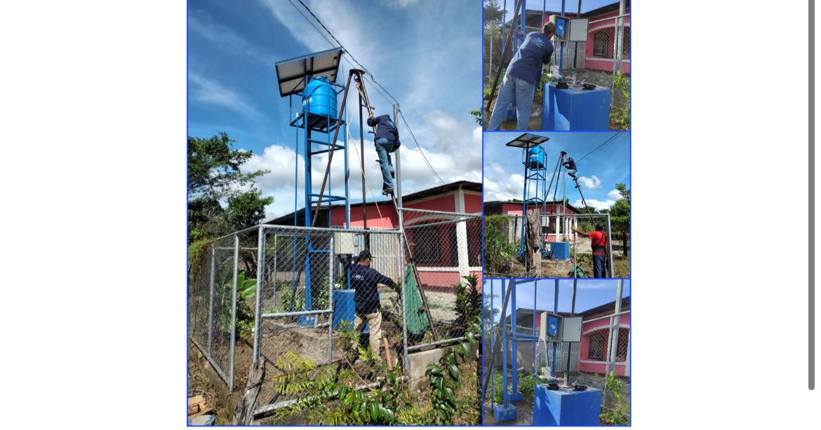 Sistema de agua potable es rehabilitado en Comalapa