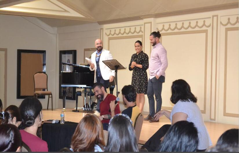 Maestros italianos imparten taller de música lírica en Nicaragua
