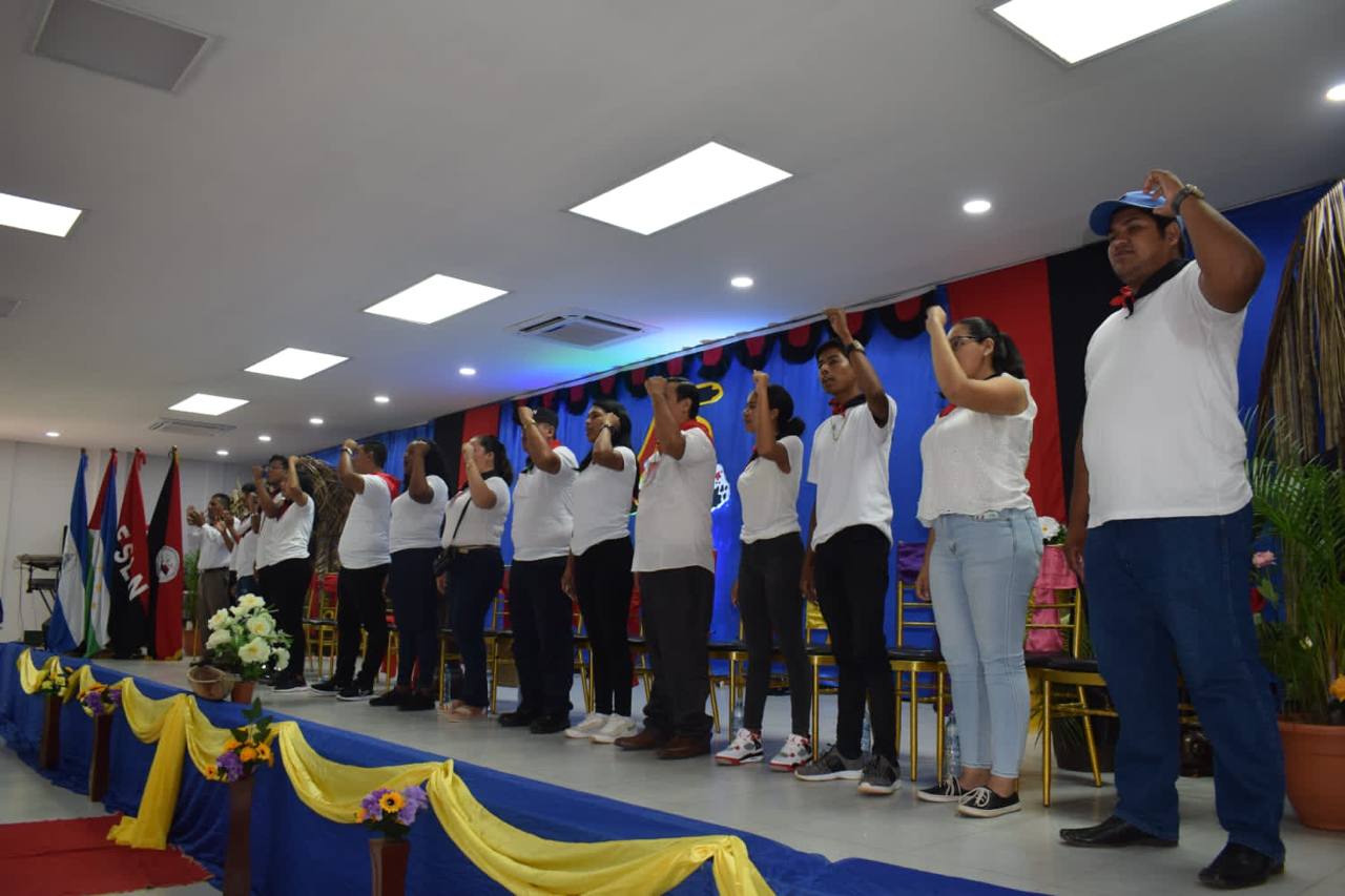 Juventud Sandinista reafirma compromiso con las nuevas victorias del pueblo