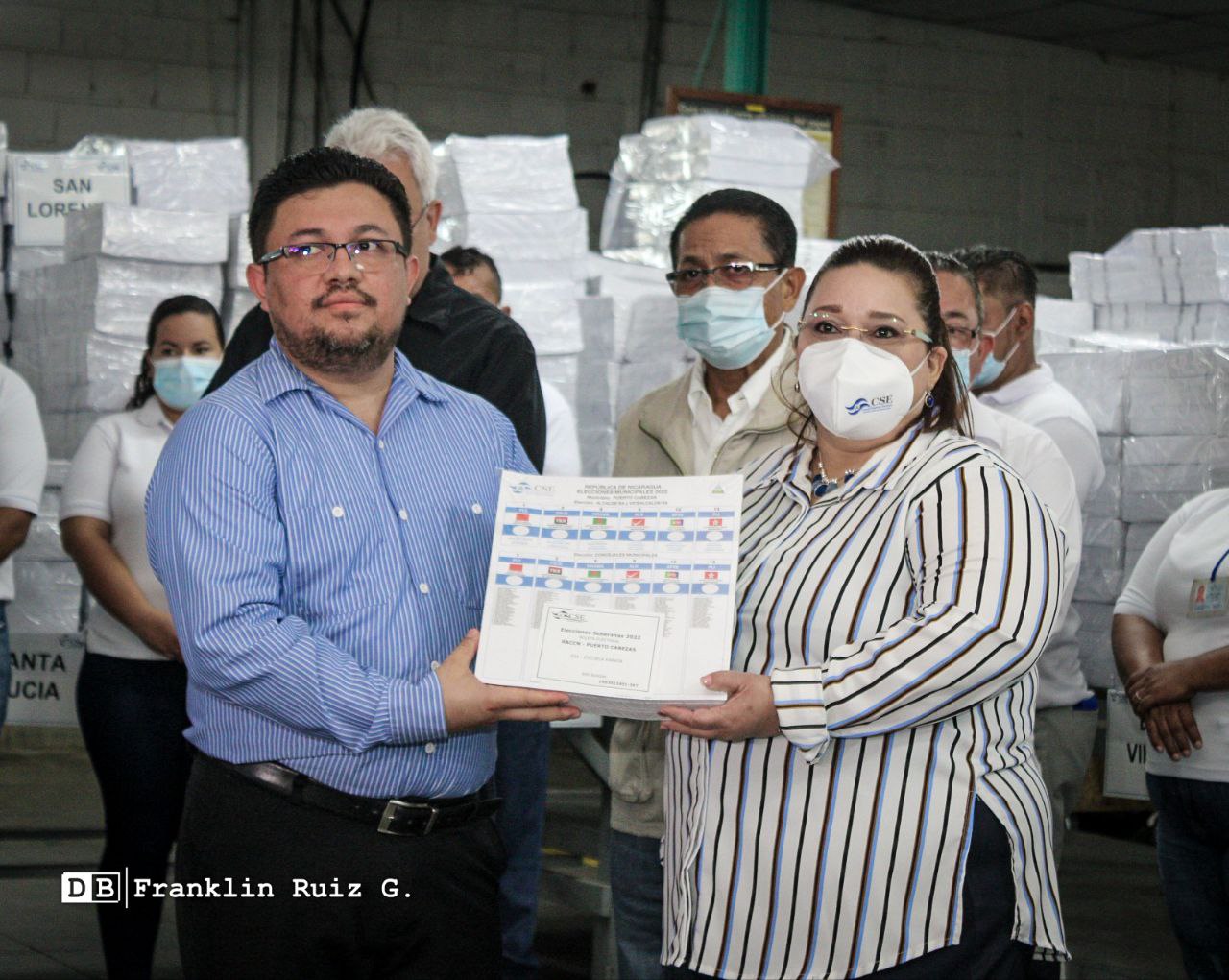 Boletas listas para elecciones municipales 2022 en Nicaragua