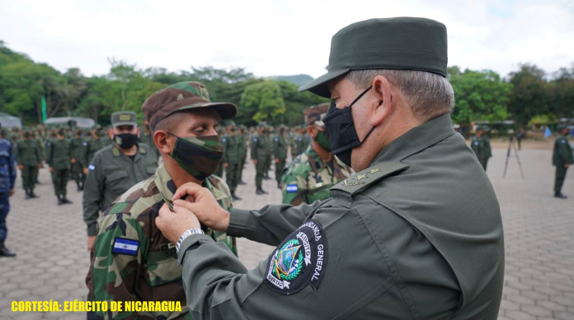 Ejército de Nicaragua gradúa a nuevo soldados