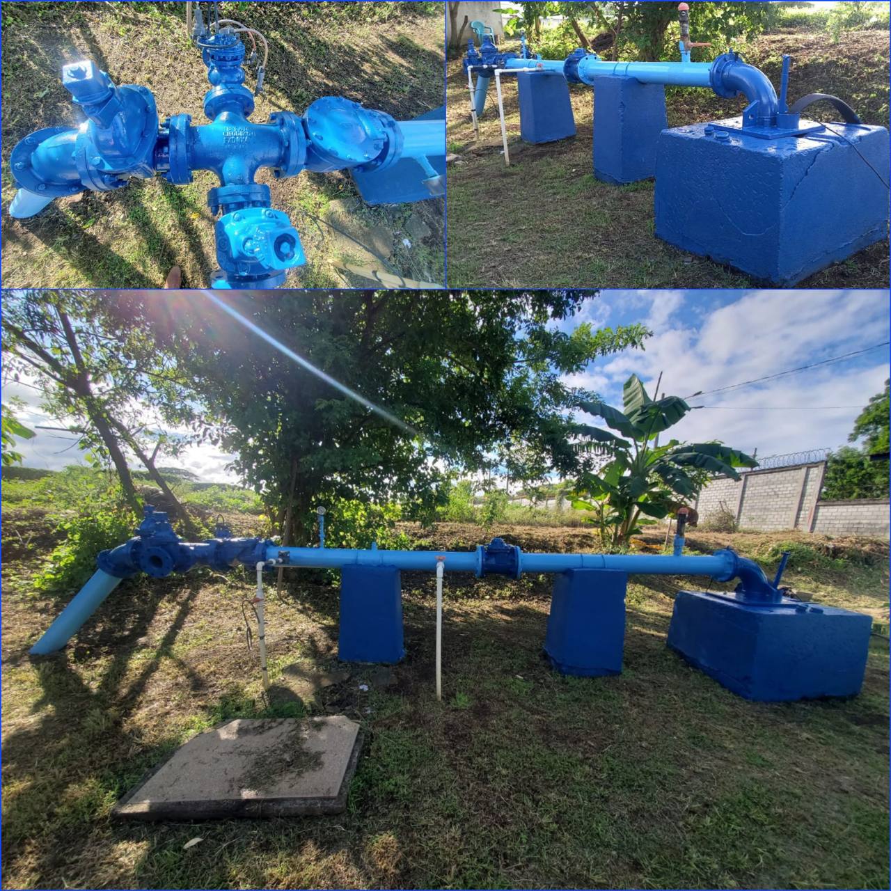 Dos pozos de agua son mejorados en Managua