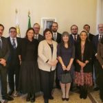 Embajadora nicaragüense se reúne con director del Instituto Cervantes de Roma