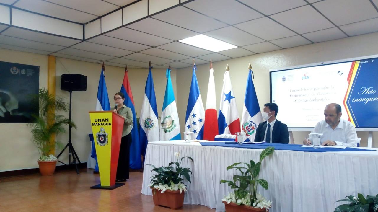 JICA y UNAN Managua inician curso sobre sobre la determinación de mercurio