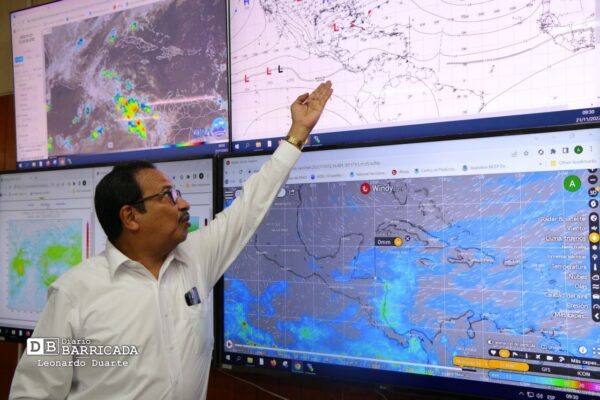 Sistema de baja presión ocasionará lluvias en Nicaragua