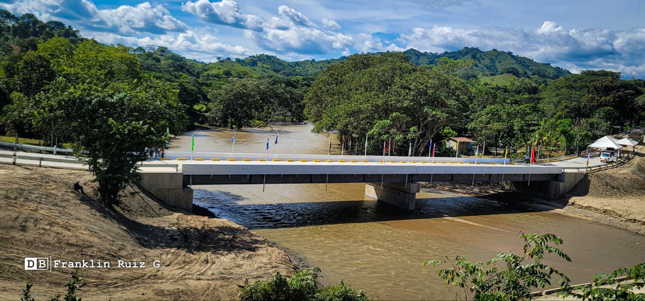 48 mil ciudadanos se benefician con nuevo puente El Jícaro