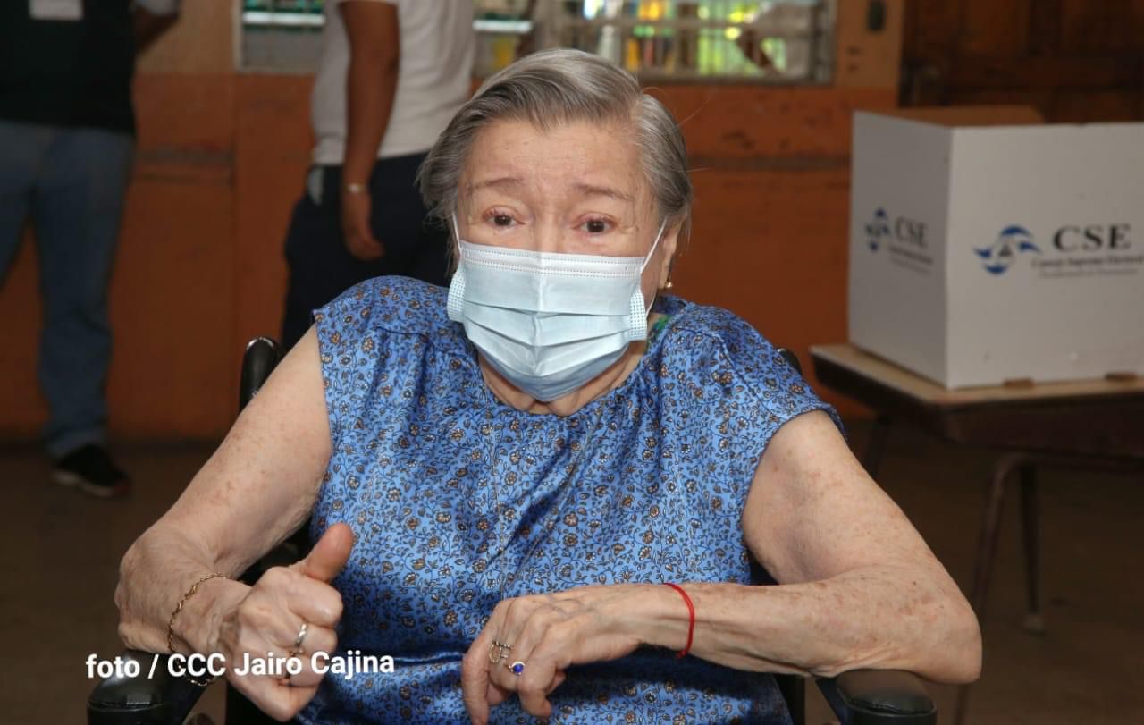 Blanca Sandino: vine a votar porque es un deber de todos