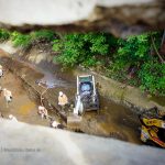 Supervisan proyecto de talud en el barrio Altagracia de Managua