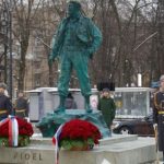 Presidentes de Cuba y Rusia inauguran monumento a Fidel Castro en Moscú